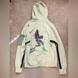 Nike Jordan 23 Engineered Fleece Hoodie - Olive Aura (Size: S)